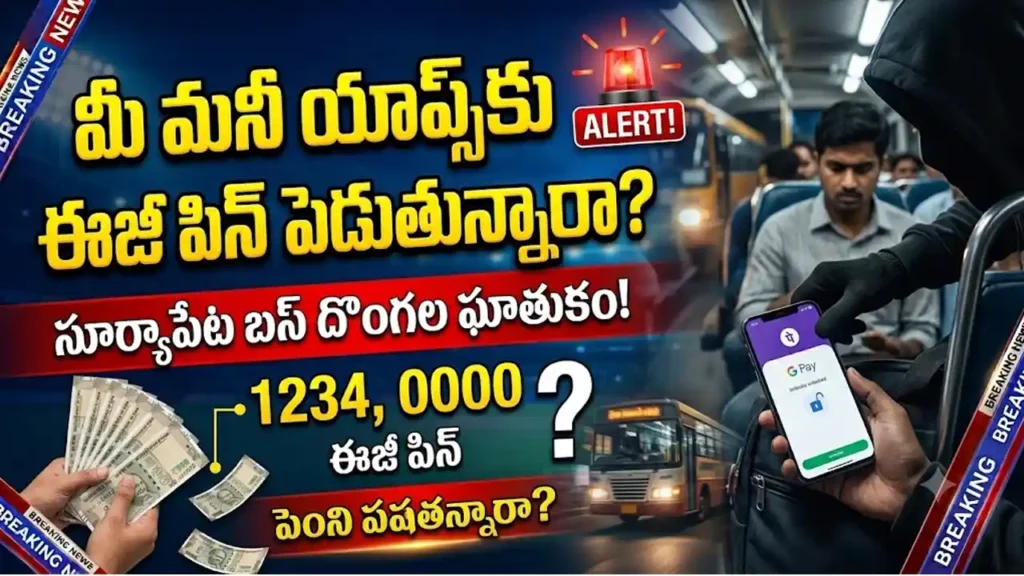 Easy Phone Password Danger and cyber crime warnings by Suryapet SP.