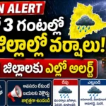 Telangana Rain Alert yellow alert issued for 21 districts heavy rain forecast by IMD Hyderabad