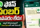 WhatsApp New Feature: ఇకపై ఫోన్ నంబర్ చెప్పాల్సిన అవసరం లేదు.. కొత్త ఫీచర్ త్వరలో!