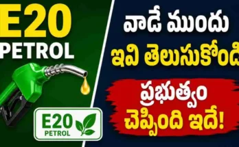 E20 Petrol Facts India