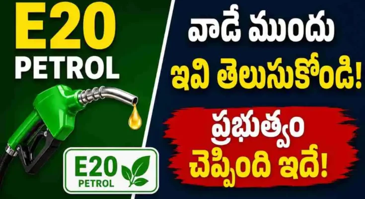 E20 Petrol Facts India