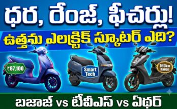 Bajaj Chetak vs TVS iQube vs Ather Rizta - Detailed comparison of price, range, and features of top 3 electric scooters in India.
