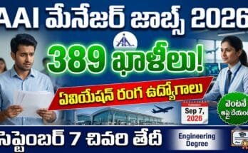 aai manager jobs 2026 – airports authority of india 389 manager junior executive vacancies be btech mba ca eligible apply online