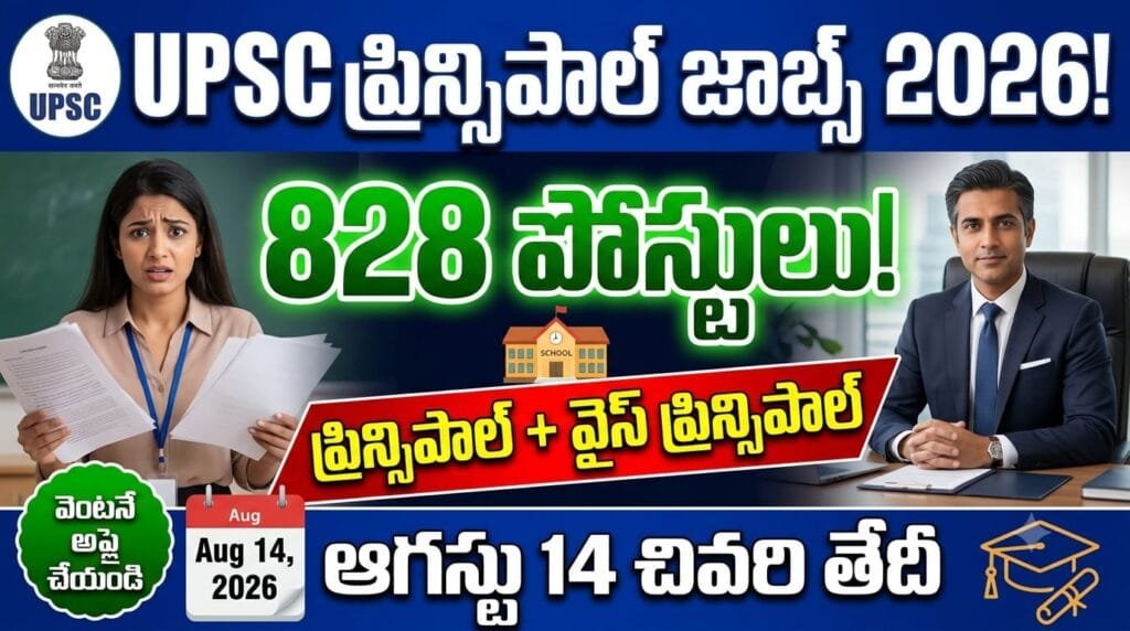 upsc principal jobs 2026 – upsc principal vice principal 828 vacancies ministry of education apply onlineupsc principal jobs 2026 – upsc principal vice principal 828 vacancies ministry of education apply online