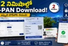 e-PAN Download: 2 నిమిషాల్లో e-PAN డౌన్లోడ్ చేయడం ఎలా? స్టెప్ బై స్టెప్ గైడ్