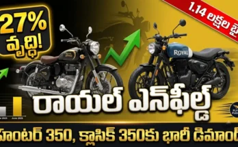 Royal Enfield Sales June 2026 - 27% YoY growth, 1.14 lakh units sold, Flying Flea EV deliveries begin in Bengaluru.