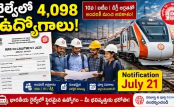 rrb-je-notification-2026-4098-railway-technical-posts
