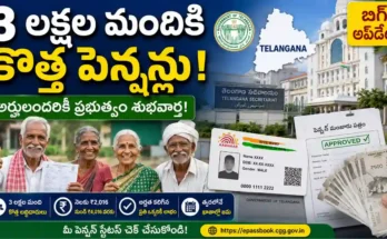 Telangana Cheyutha Pension 2026 latest update for 3 lakh new beneficiaries