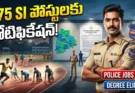 Telangana SI Notification 2026 275 Police Recruitment TSLPRB