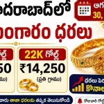 Gold Rate Today in Hyderabad August 30 2026