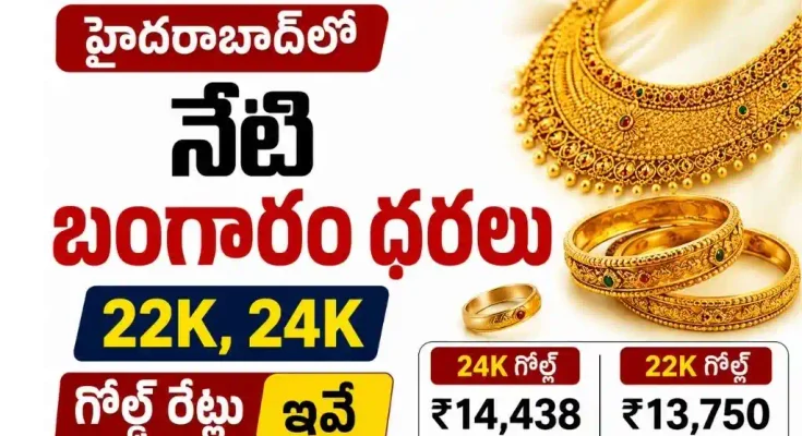 Hyderabad Gold Rates August 31