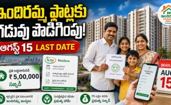 Indiramma Flats Hyderabad application deadline extended to August 15 2026