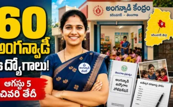 Karimnagar Anganwadi Jobs Notification 2026 Teacher Recruitment