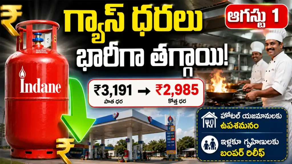 LPG Cylinder Price Cut August 2026 Hyderabad Commercial Gas Price