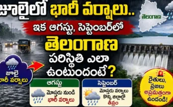 Telangana Rainfall Forecast August September 2026