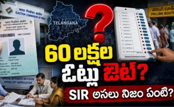 Telangana Voter List SIR Update 2026 latest full details