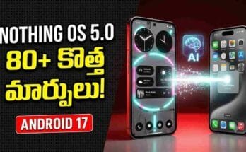 Nothing OS 5.0 update with Android 17 features, new widgets and AI tools