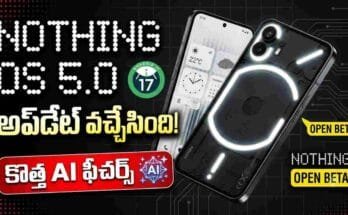 Nothing OS 5.0 Update - New Lucent theme, Essential AI tools, and rollout schedule for Nothing Phone 3 and 4a series.