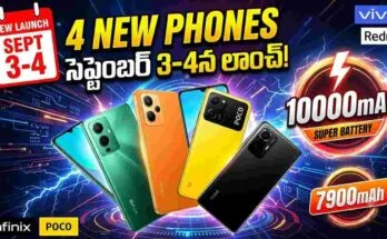Smartphones Launching Next Week September 2026 - Vivo V80 Lite, Redmi 17 5G, POCO X8 Power, and Infinix Hot 70 Pro with massive batteries.