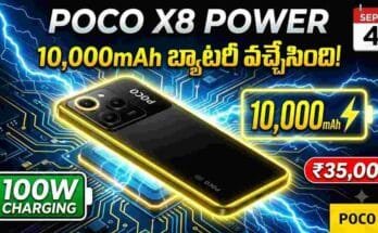 POCO X8 Power Launch India - 10,000mAh battery, 100W charging, and Snapdragon 6 Gen 5 specs.