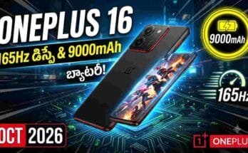 OnePlus 16 Launch - 165Hz BOE Oriental Screen, ultra-thin bezels, and Snapdragon 8 Elite Gen 6 Pro chipset.