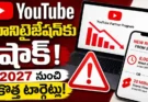 YouTube Monetisation Rules 2027