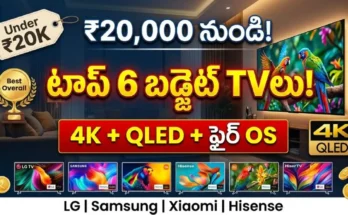 `Best Budget Smart TV in India 2026 - Top 6 smart TVs including LG, Samsung, Xiaomi, and Hisense with 4K, QLED, and Fire OS features.