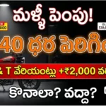 Harley Davidson X440 Price Hike 2026 - New ex-showroom prices for Vivid, S, and T variants with updated features.