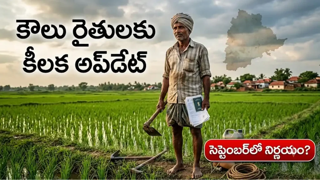 Telangana Tenant Farmers latest update 2026 and farmer recognition