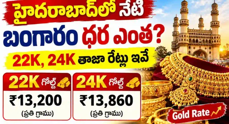 Gold Rate Today Hyderabad September 3 2026