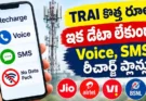 డేటా అవసరం లేనివారికి ఊరట.. TRAI New Rules 2026 ఇక వాయిస్, SMSకే ప్రత్యేక రీఛార్జ్ ప్లాన్లు