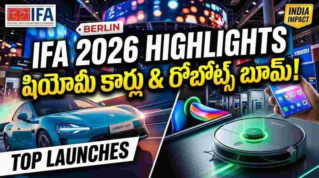 IFA 2026 Berlin Highlights - Xiaomi electric cars, Samsung off-site venue, and advanced robotics showcase.