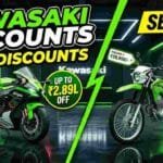 Kawasaki Bikes Discounts September 2026 - Massive cash discounts and free accessories on Ninja, Z-series, and KLX models.