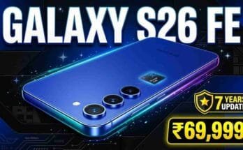 Samsung Galaxy S26 FE Price India - Exynos 2500, 4900mAh battery, 120Hz AMOLED, and 7 years software update.