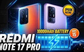 Redmi Note 17 Pro Series India Launch - 10000mAh battery, Snapdragon chipset, and Secret Sunrise color-changing design.