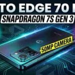 Motorola Edge 70 Neo Geekbench - Snapdragon 7s Gen 3, 50MP triple camera, and compact design.