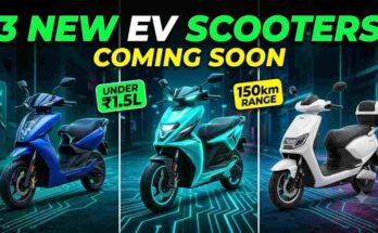 Upcoming EV Scooters India 2026 - VinFast Viper, Ultraviolette Tesseract, and Honda QC3 specs and launch details.