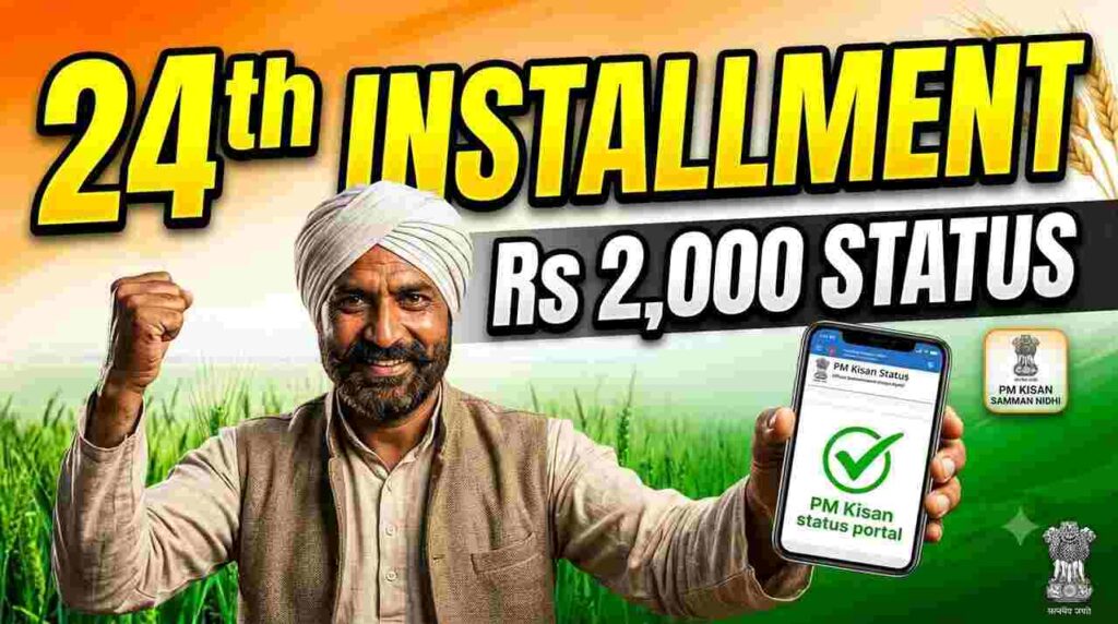 PM Kisan 24th Installment 2026- Check payment status, beneficiary list, and grievance portal for farmers.