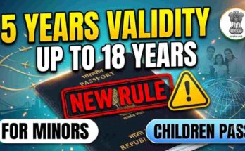India Children Passport New Rule - MEA amends Rule 12, extending minor passport validity to 5 years or up to 18 years of age.
