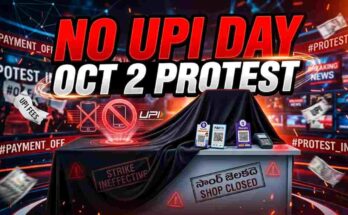 No UPI Day October 2 Protest - Traders covering UPI QR codes and sound boxes to protest 0.4% MDR levy.