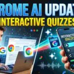 Google Chrome AI Features Students - Interactive quizzes, audio analysis, and cross-device tab sharing.