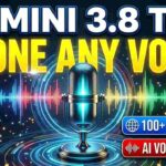 Gemini 3.8 Flash TTS - Custom voice creation, 30-second voice cloning, and multi-speaker AI audio generation.