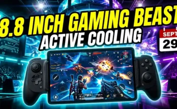 iQOO Pad Ultra Launch - 8.8-inch compact display, Snapdragon 8 Elite Gen 6, and active cooling fan for gaming.