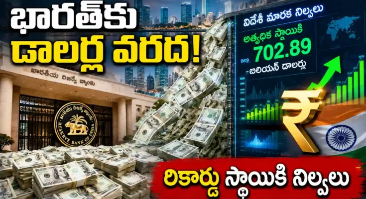 RBI Forex Reserves reach record high after major dollar inflows in India