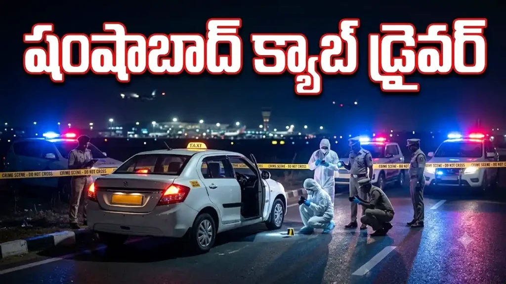 షంషాబాద్ క్యాబ్ డ్రైవర్ మహిళపై వేధింపు ₹60 వేల దొంగతనం