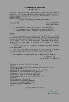 young-india-school-sircilla-200-crores-order