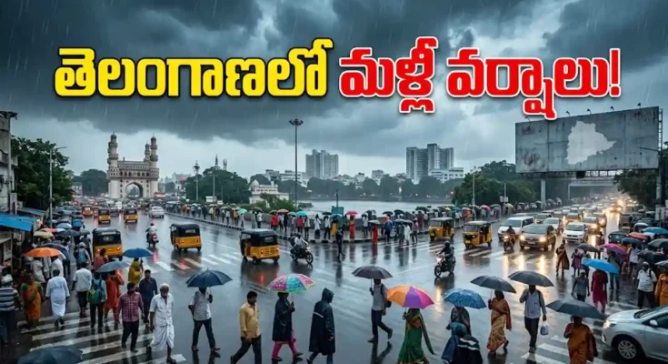 Telangana rain alert September 14 2026 Hyderabad weather update