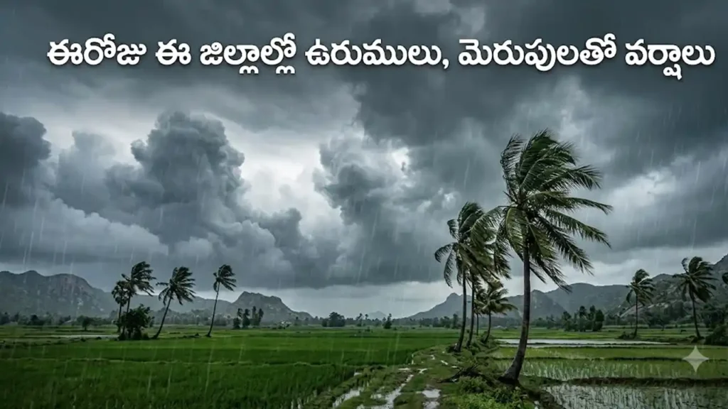 Telangana Weather Rain Alert September 28 2026 — thunderstorm forecast for districts