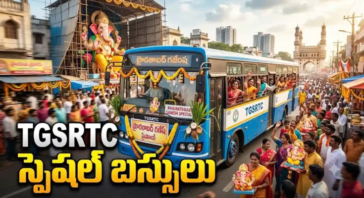 TGSRTC Vinayaka Chavithi special buses 2026 Khairatabad Balapur routes