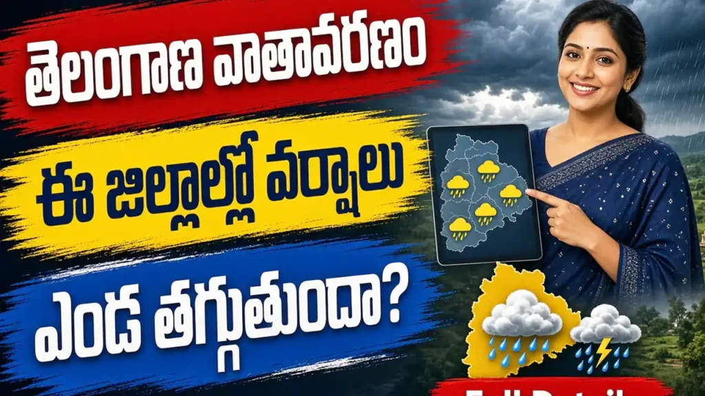 Hyderabad Weather Telangana Rain Forecast October 16 - IMD thunderstorm alert in 10 districts